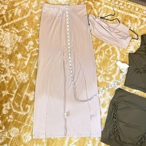 2 BNWT 2 Piece Piece Skirt And Crop Top Sets Size S/XS